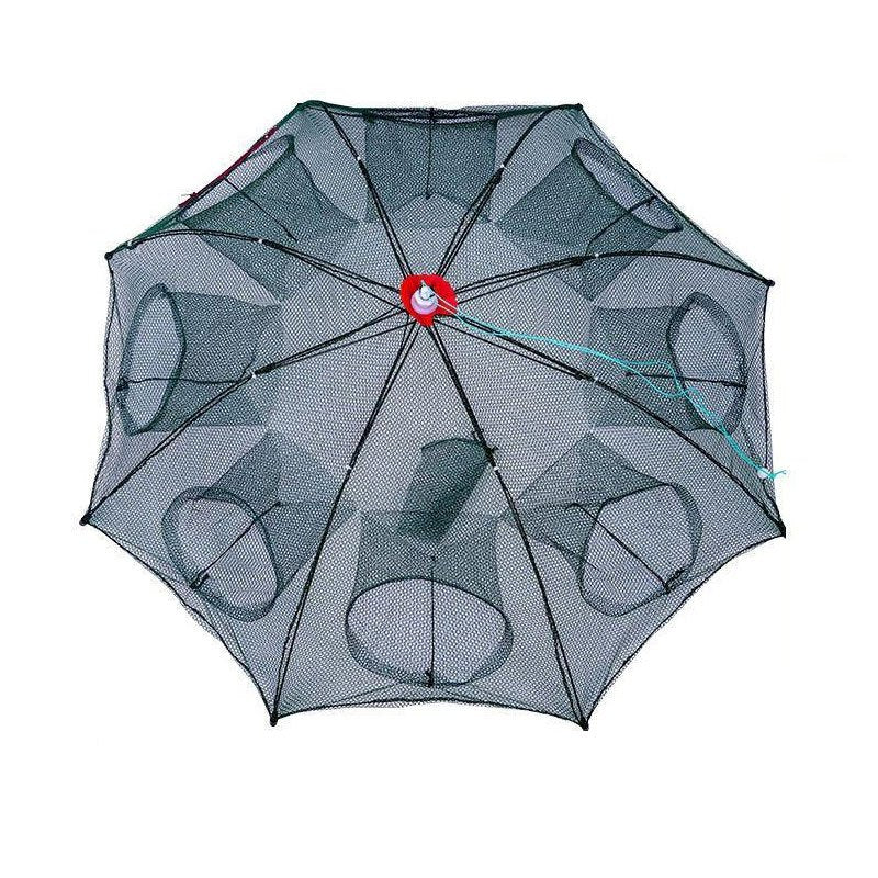 Foldable Hexagonal 1pc Umbrella Fishing Net - Catch Minnow, Crayfish, and Crabs Effortlessly!