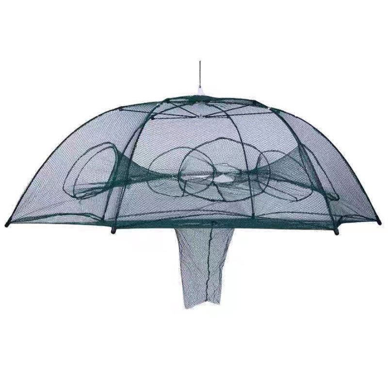 Foldable Hexagonal 1pc Umbrella Fishing Net - Catch Minnow, Crayfish, and Crabs Effortlessly!