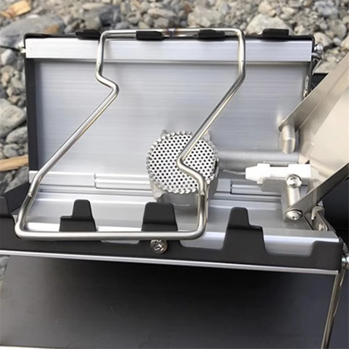 Camping Stove Outdoor Portable Windproof High-Power Cassette Gas Stove Picnic Accessories