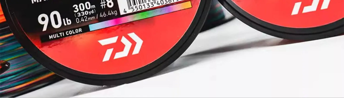 2024 DAIWA J-BRAID Expedition X8 Fishing Line 150/300M Braided PE