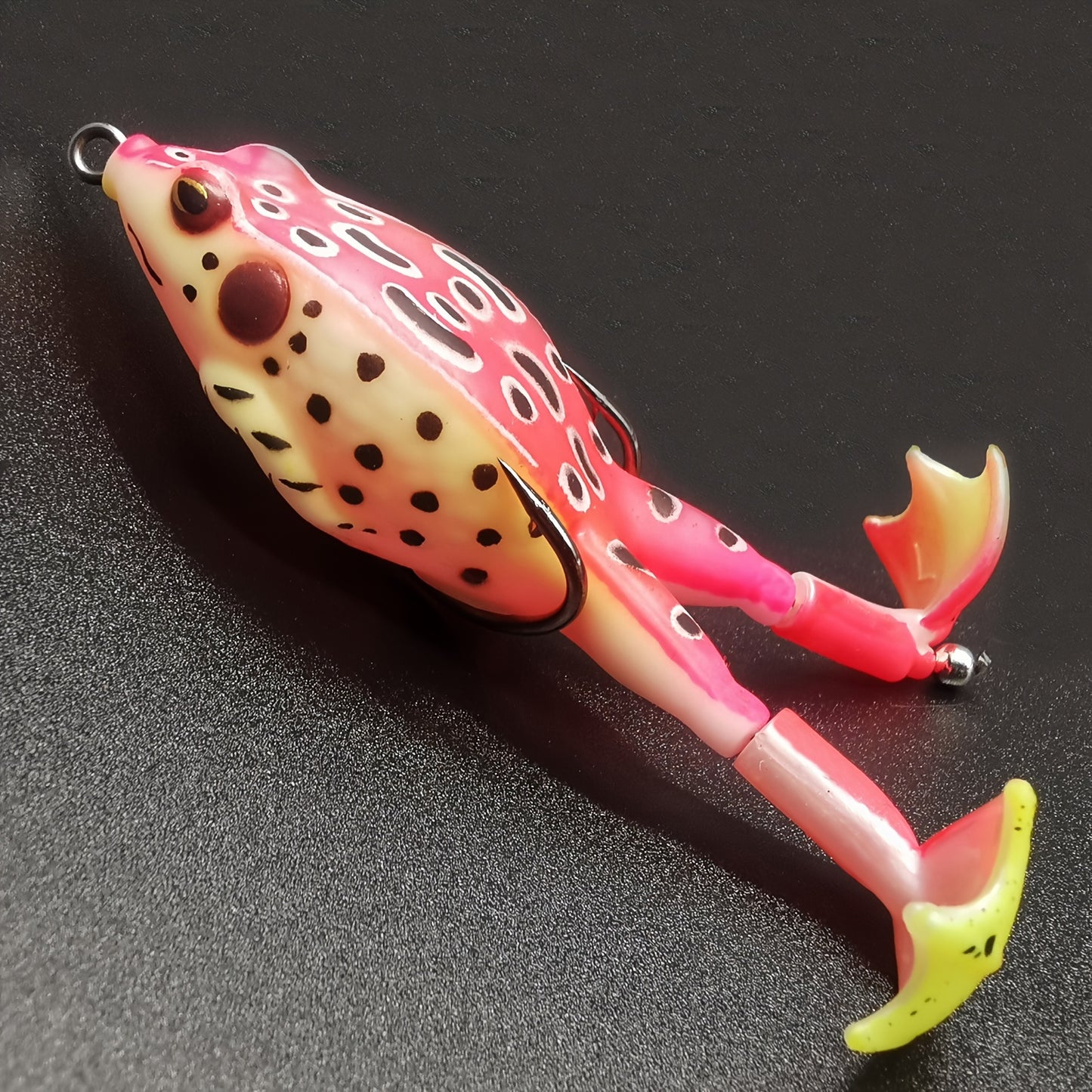 1pc Soft Frog Fishing Lures With Rotating Legs - Realistic Design For Increased Bites And Hookups - For Bass & Freshwater Fishing - Suitable for All Seasons - Great Gift for Anglers