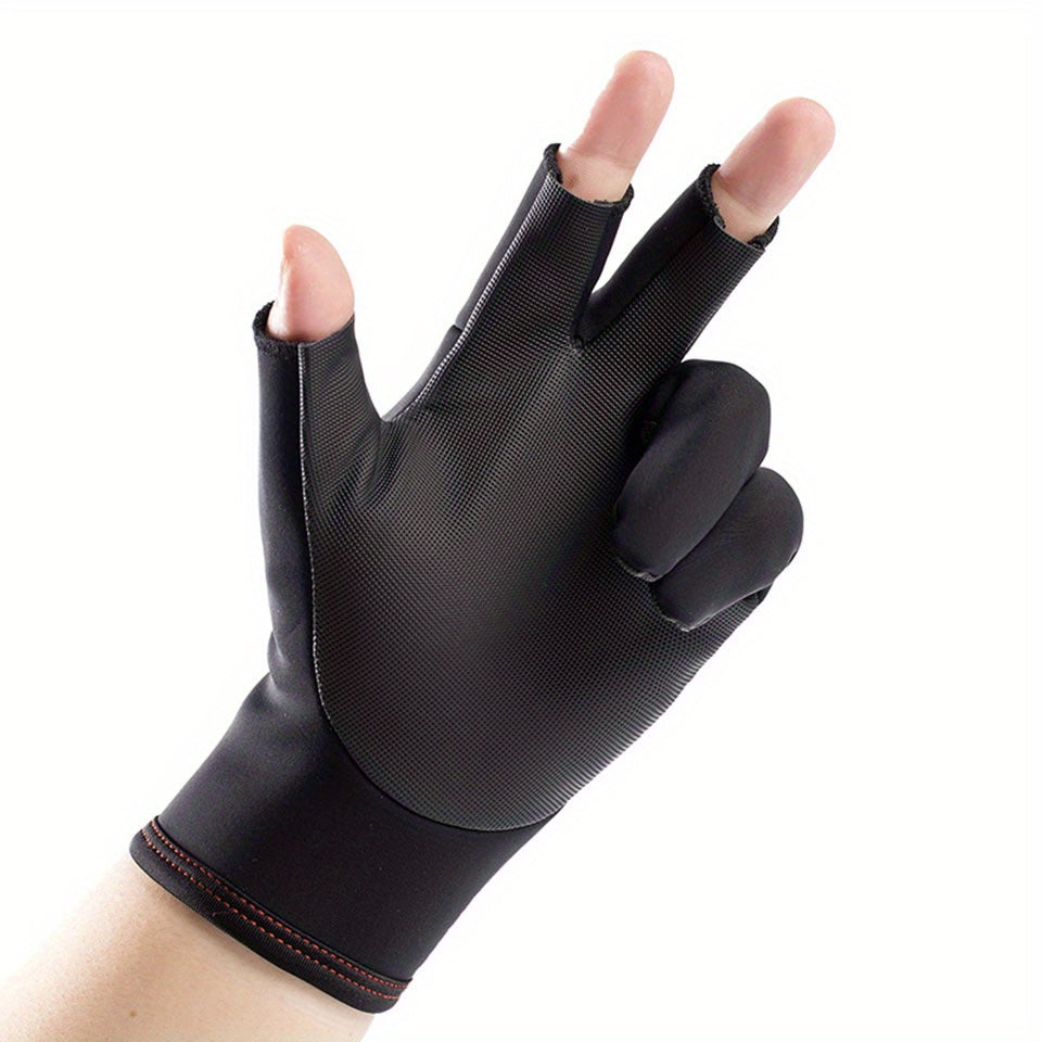 1pair Waterproof & Non-Slip Fishing Gloves - Perfect for Anglers! -  For Men & Women - Suitable for Fishing & Outdoor Activities - Ideal Gift for Fishing Enthusiasts