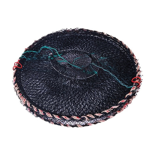 1pc Durable Foldable Fishing Net for Shrimp and Crab - Portable Outdoor Fishing Trap Cage