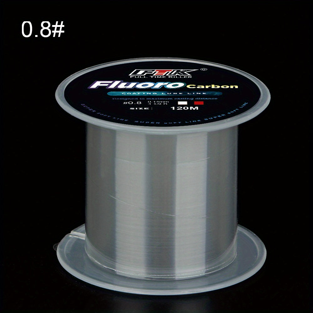 4724.41inch Micro Fluorocarbon Coating Nylon Monofilament Carp Fishing Line 0.20mm-0.60mm 7.15LB-45LB Carbon Fiber Leader Line Fishing Lure Wire Sinking Carp Line