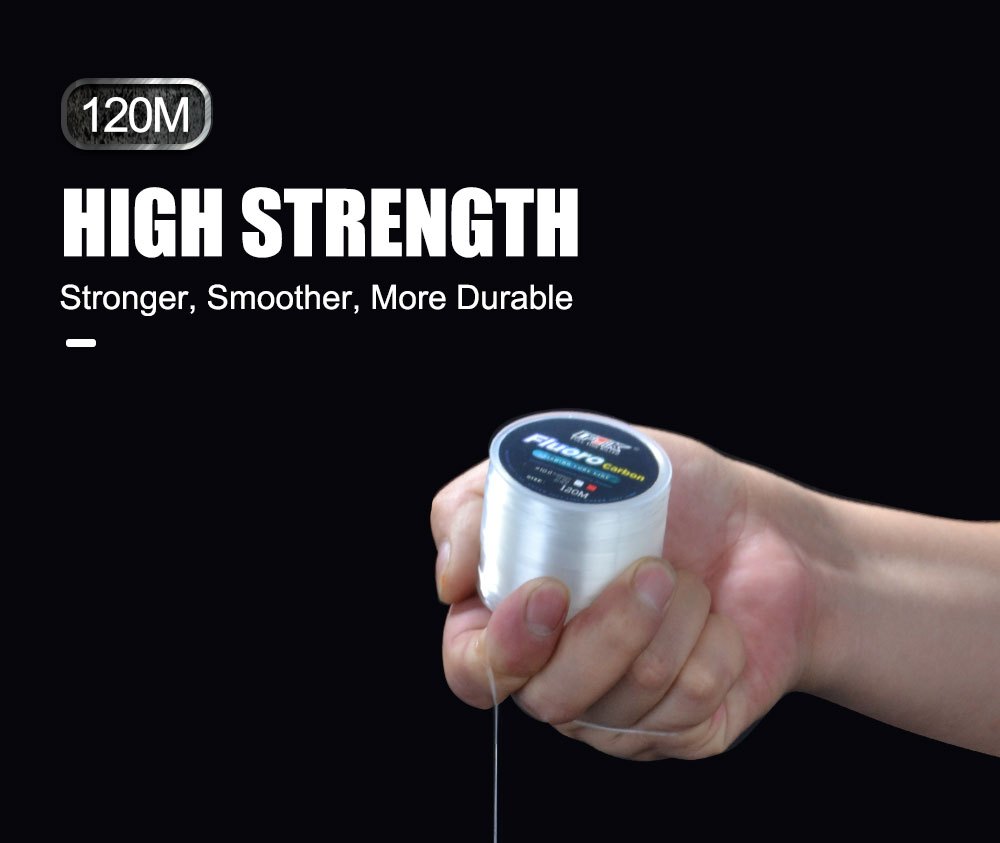 4724.41inch Micro Fluorocarbon Coating Nylon Monofilament Carp Fishing Line 0.20mm-0.60mm 7.15LB-45LB Carbon Fiber Leader Line Fishing Lure Wire Sinking Carp Line
