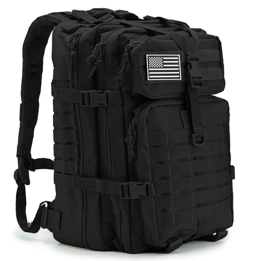 QT&QY 50L Man Tactical Backpacks Survival Traveling Bags, Hiking the great outdoors