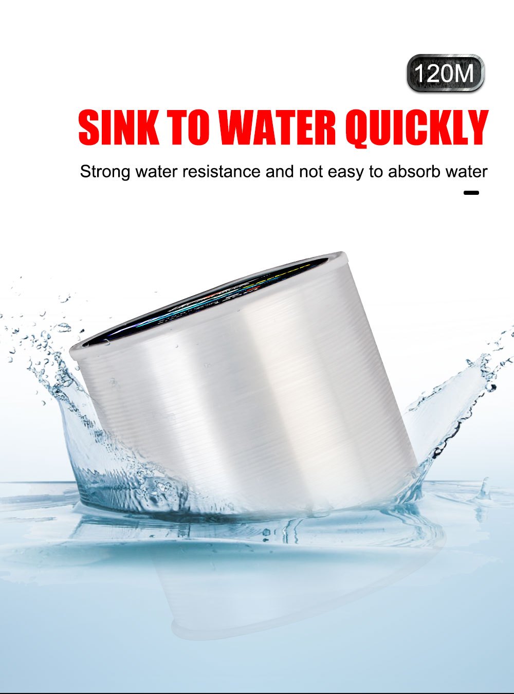 4724.41inch Micro Fluorocarbon Coating Nylon Monofilament Carp Fishing Line 0.20mm-0.60mm 7.15LB-45LB Carbon Fiber Leader Line Fishing Lure Wire Sinking Carp Line