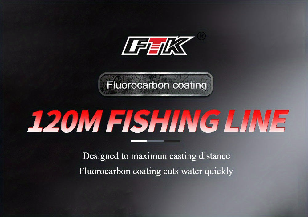 4724.41inch Micro Fluorocarbon Coating Nylon Monofilament Carp Fishing Line 0.20mm-0.60mm 7.15LB-45LB Carbon Fiber Leader Line Fishing Lure Wire Sinking Carp Line